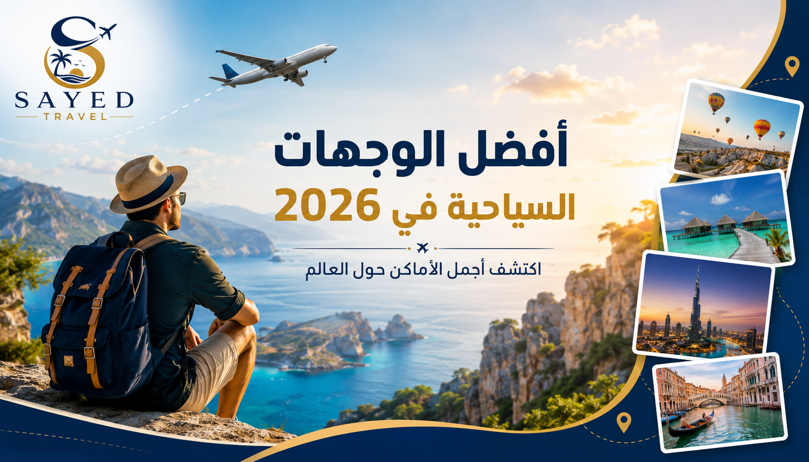 أفضل الوجهات السياحية في 2026 لعشاق السفر والاستكشاف
