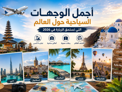 أجمل الوجهات السياحية في العالم